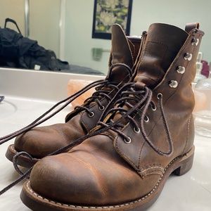 Red Wing Silversmith Boots - Women's Copper Rough and Tough Size 7